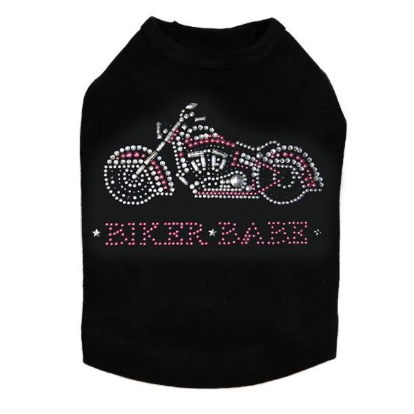 Biker Babe Rhinestone Dog Tank