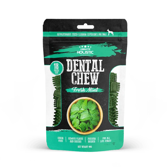 Absolute Holistic Petite Dental Dog Chews (Mint)