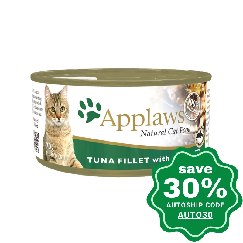 Applaws - Tuna Fillet with Seaweed Canned Cat Food - 70G (min. 24 cans)