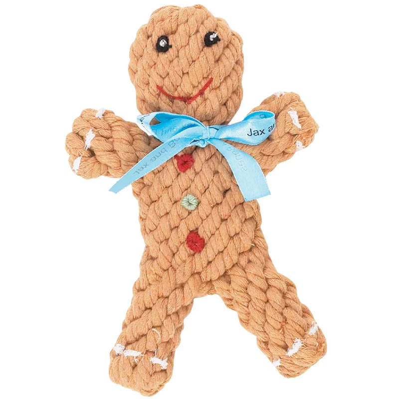 Jax & Bones Gingerbread George Dog Toy